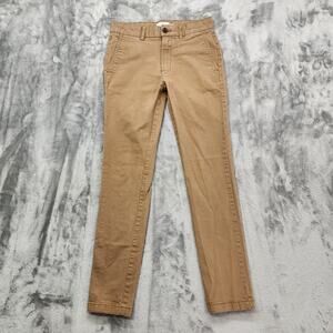 Topman Pants Mens W28 L28* Tan Khaki Skinny Leg Chino Casual Office Stretch